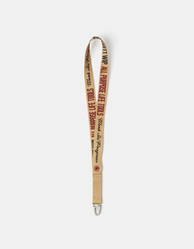 Carhartt WIP Arcan Keychain - Dusty H Brown