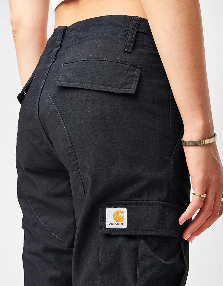 Carhartt WIP Aviation Pant - Black (Rinsed) - Image 12