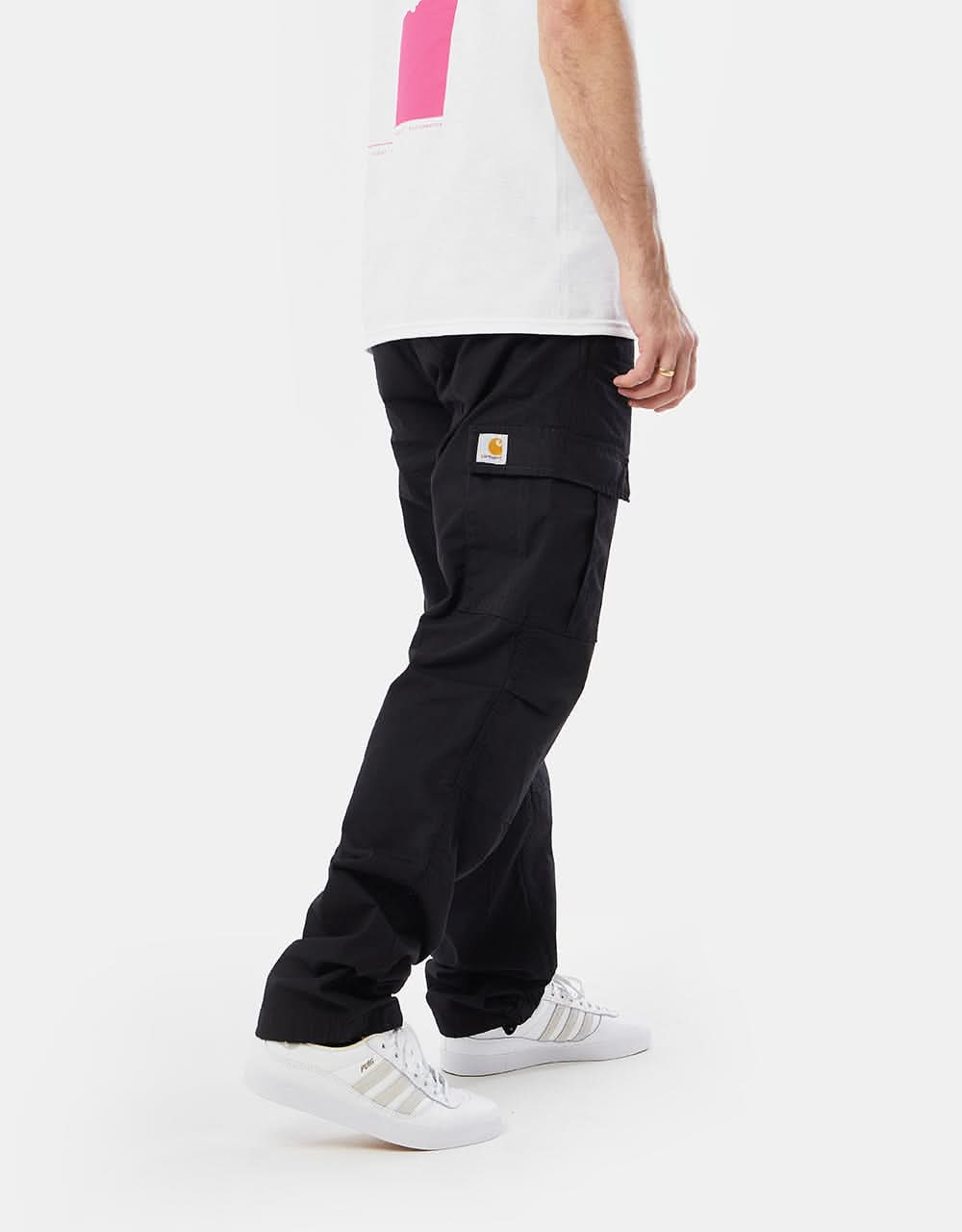 Carhartt WIP Aviation Pant - Black (Rinsed) - Image 5