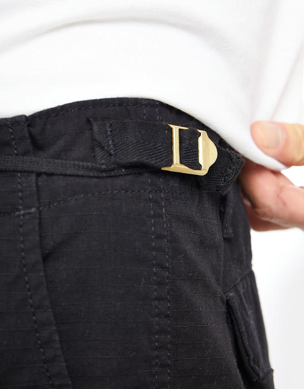 Carhartt WIP Aviation Pant - Black (Rinsed) - Image 7