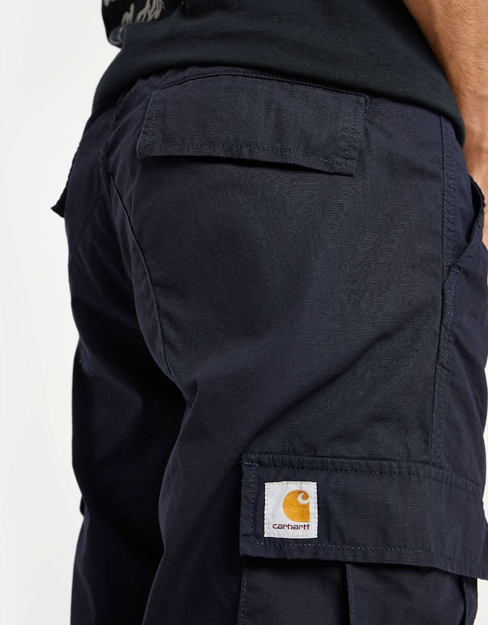 Carhartt WIP Aviation Pant - Dark Navy (Rinsed) - Image 5
