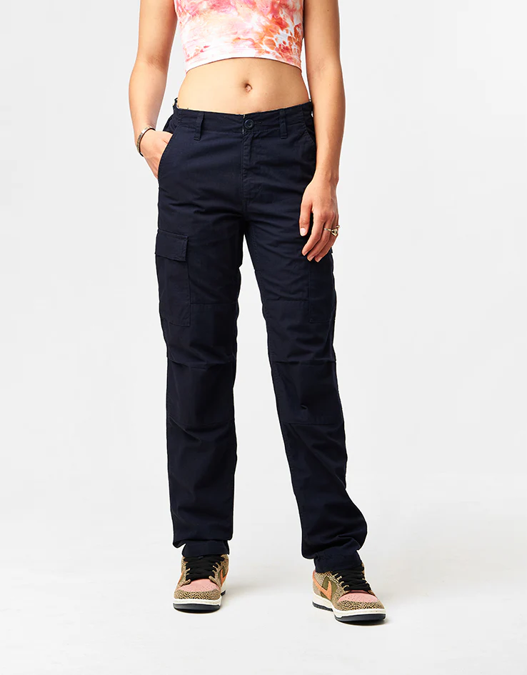 Carhartt WIP Aviation Pant - Dark Navy (Rinsed) - Image 9