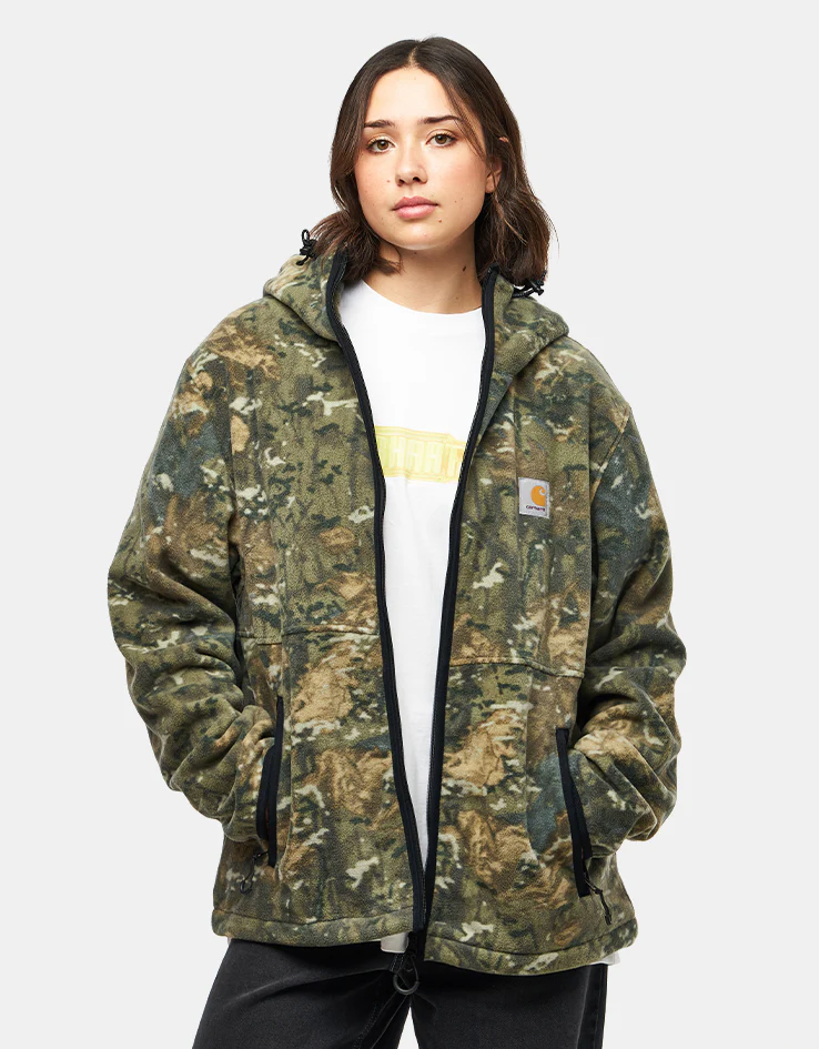 Carhartt WIP Blevin Liner - Camo Combi/Green - Image 8