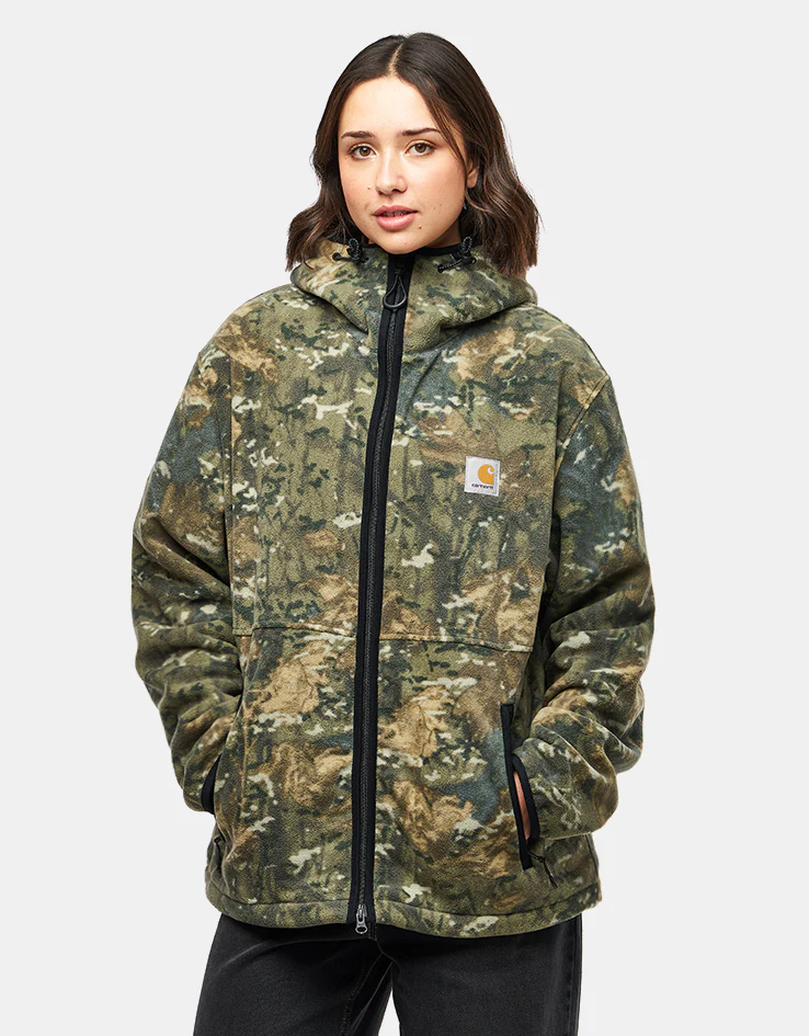 Carhartt WIP Blevin Liner - Camo Combi/Green - Image 9