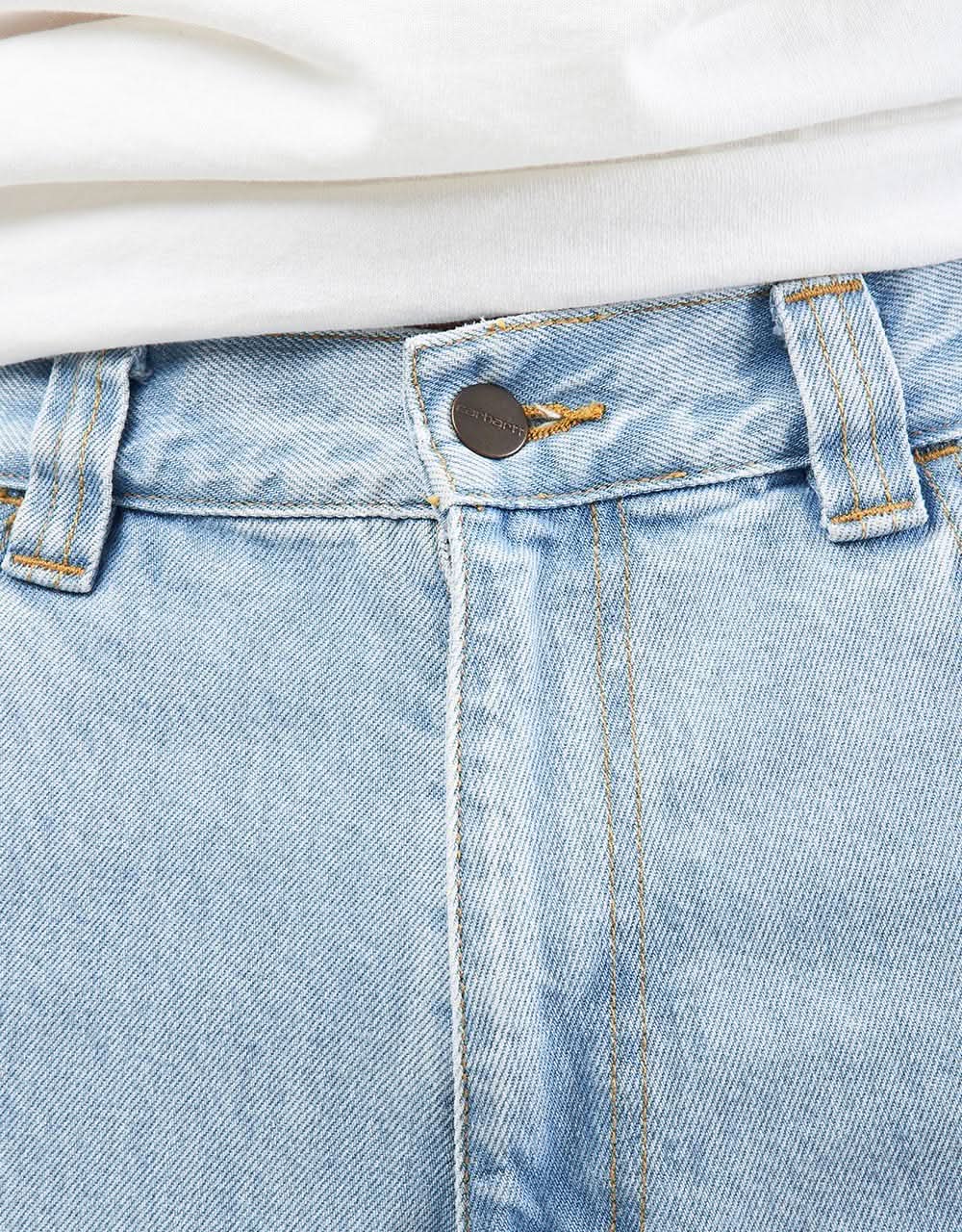 Carhartt WIP Brandon Pant - Blue (Heavy Stone Bleached) - Image 7