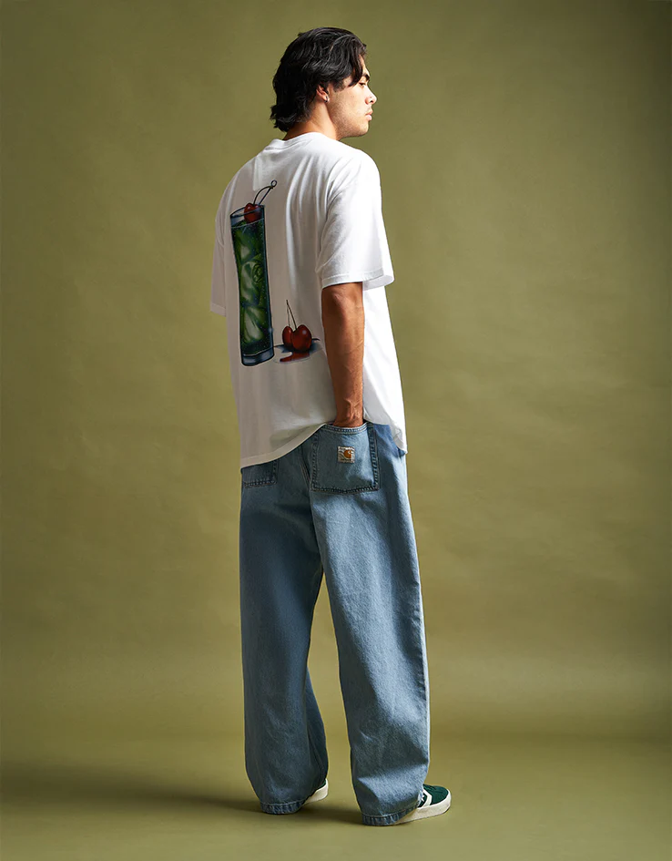 Carhartt WIP Brandon Pant - Blue (Heavy Stone Bleached) - Image 9