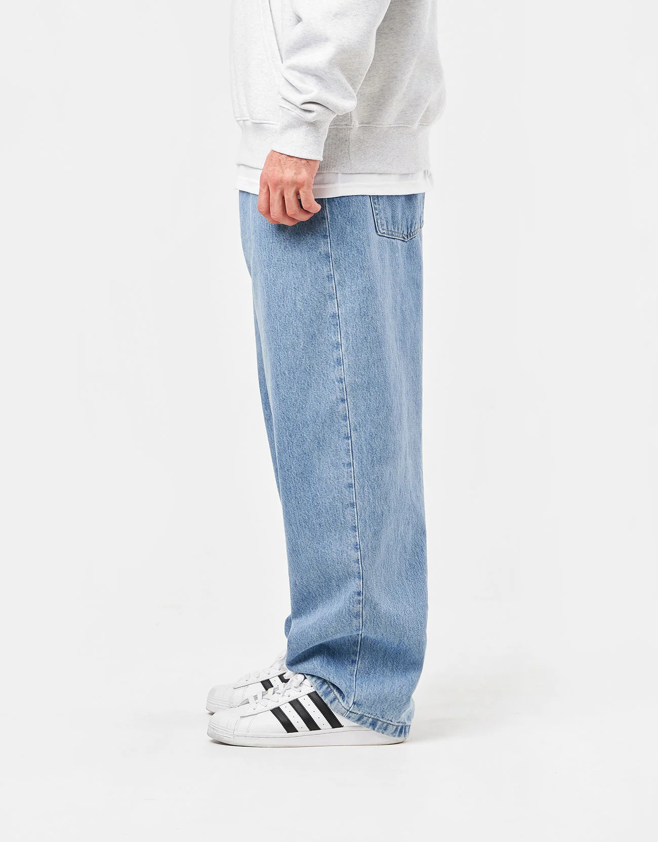 Carhartt WIP Brandon Pant - Blue (Stone Bleached) - Image 4