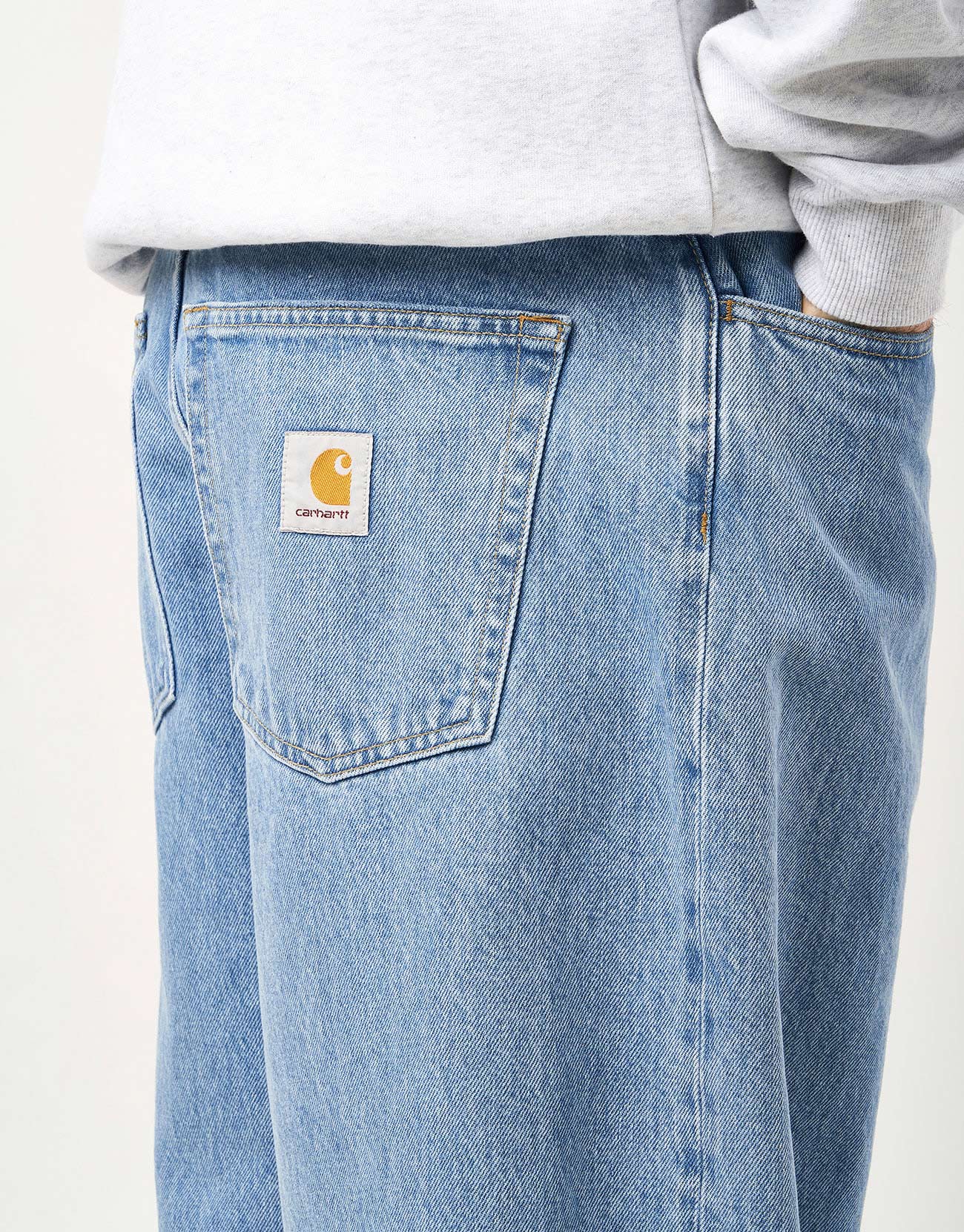 Carhartt WIP Brandon Pant - Blue (Stone Bleached) - Image 6