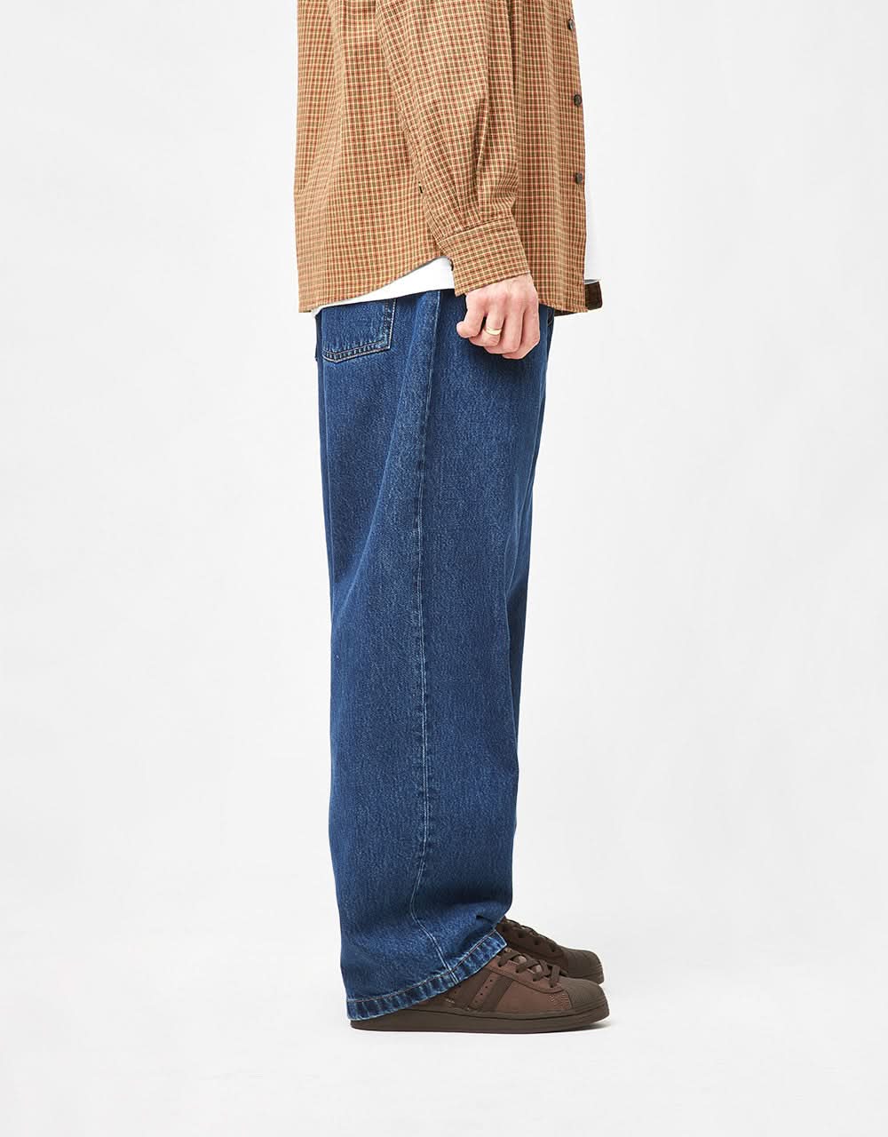 Carhartt WIP Brandon Pant - Blue (Stone Washed) - Image 4
