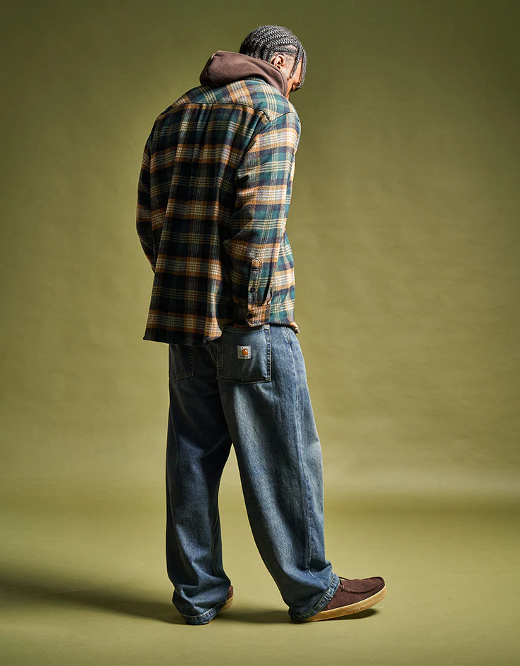 Carhartt WIP Brandon Pant - Blue (Worn Used Wash) - Image 10