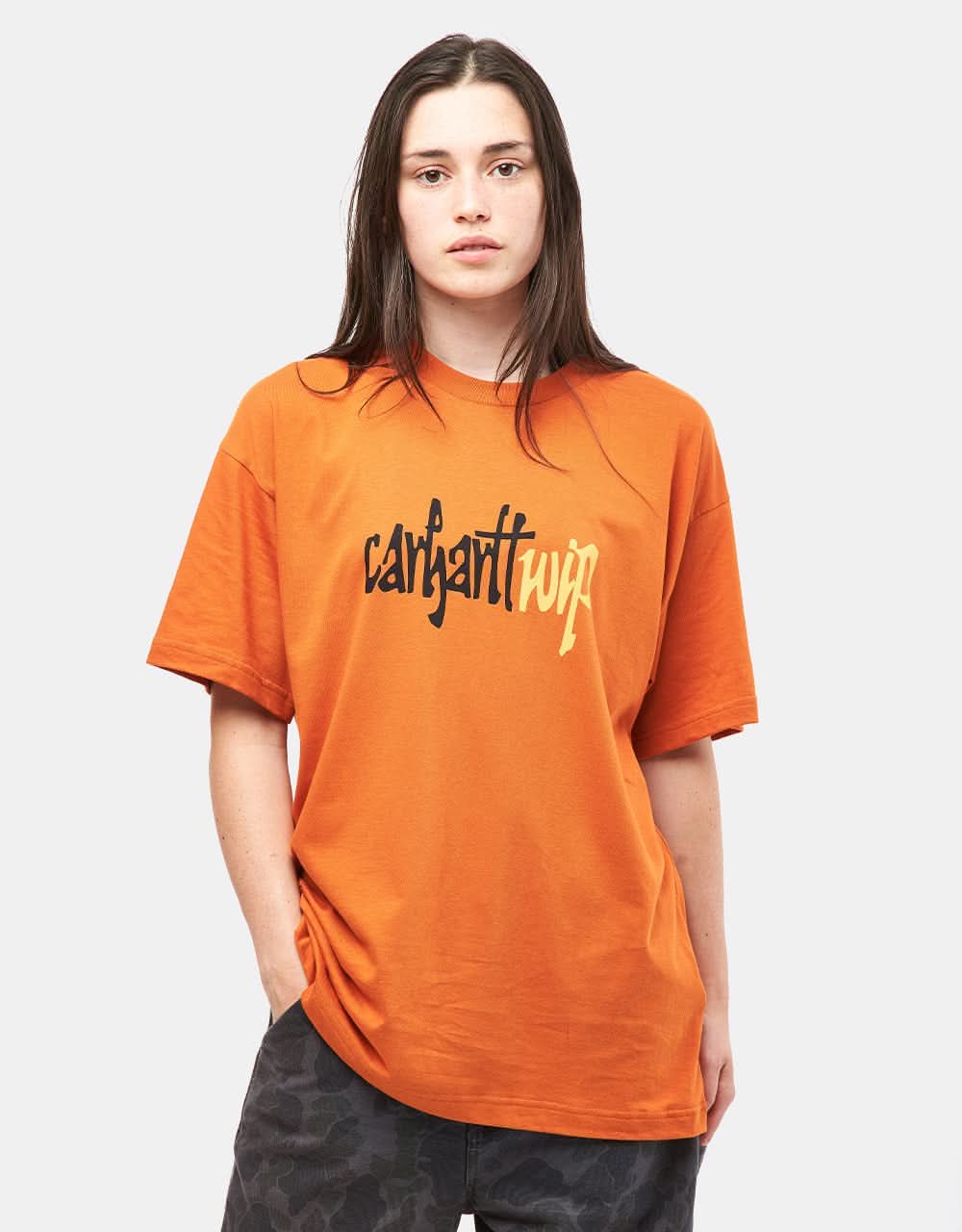 Carhartt WIP Brush WIP T-Shirt - Turmeric - Image 3