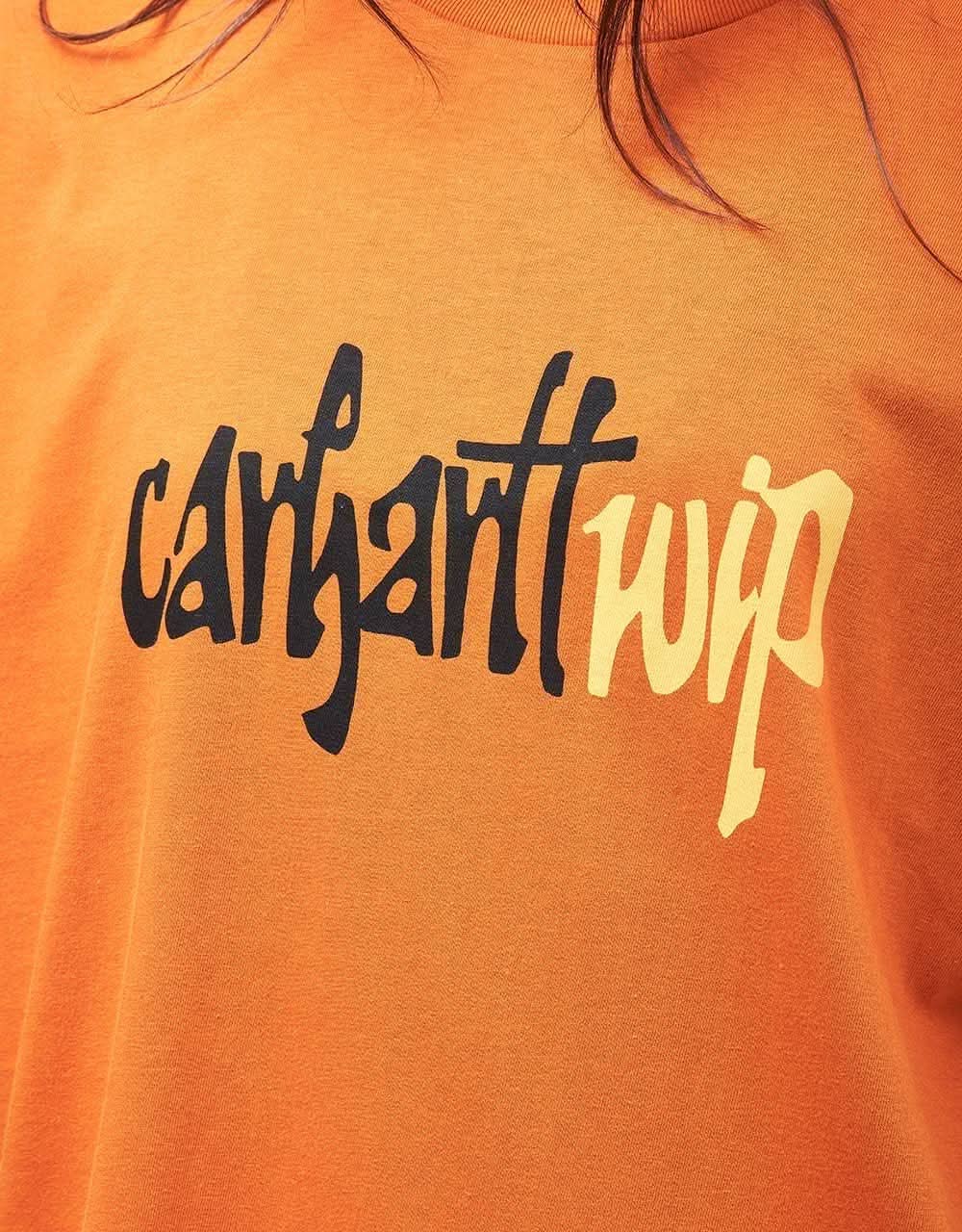 Carhartt WIP Brush WIP T-Shirt - Turmeric - Image 6