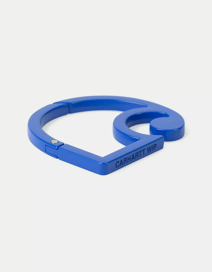 Carhartt WIP C-Logo Carabiner - Blue - Image 2
