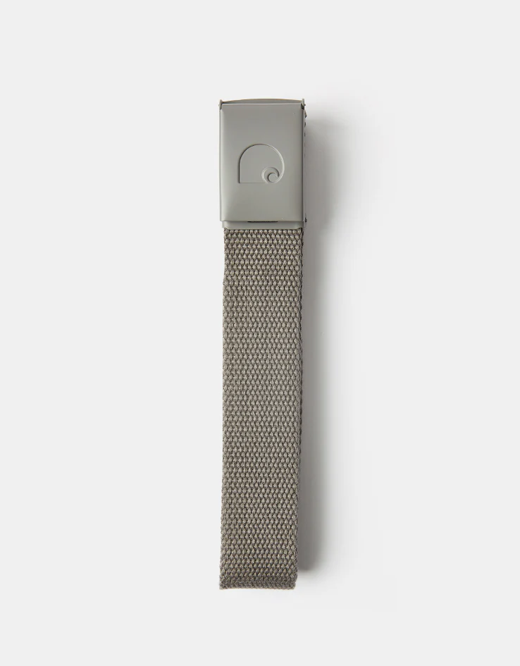 Carhartt WIP C-Logo Tonal Web Belt - Porphyry/White