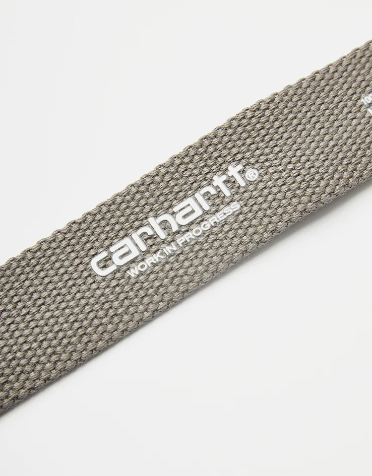 Carhartt WIP C-Logo Tonal Web Belt - Porphyry/White - Image 4