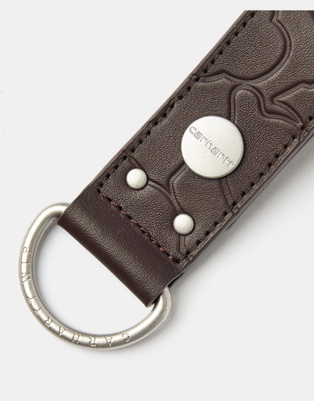Carhartt WIP Camo Duck Keyholder - Palisander/Silver - Image 3