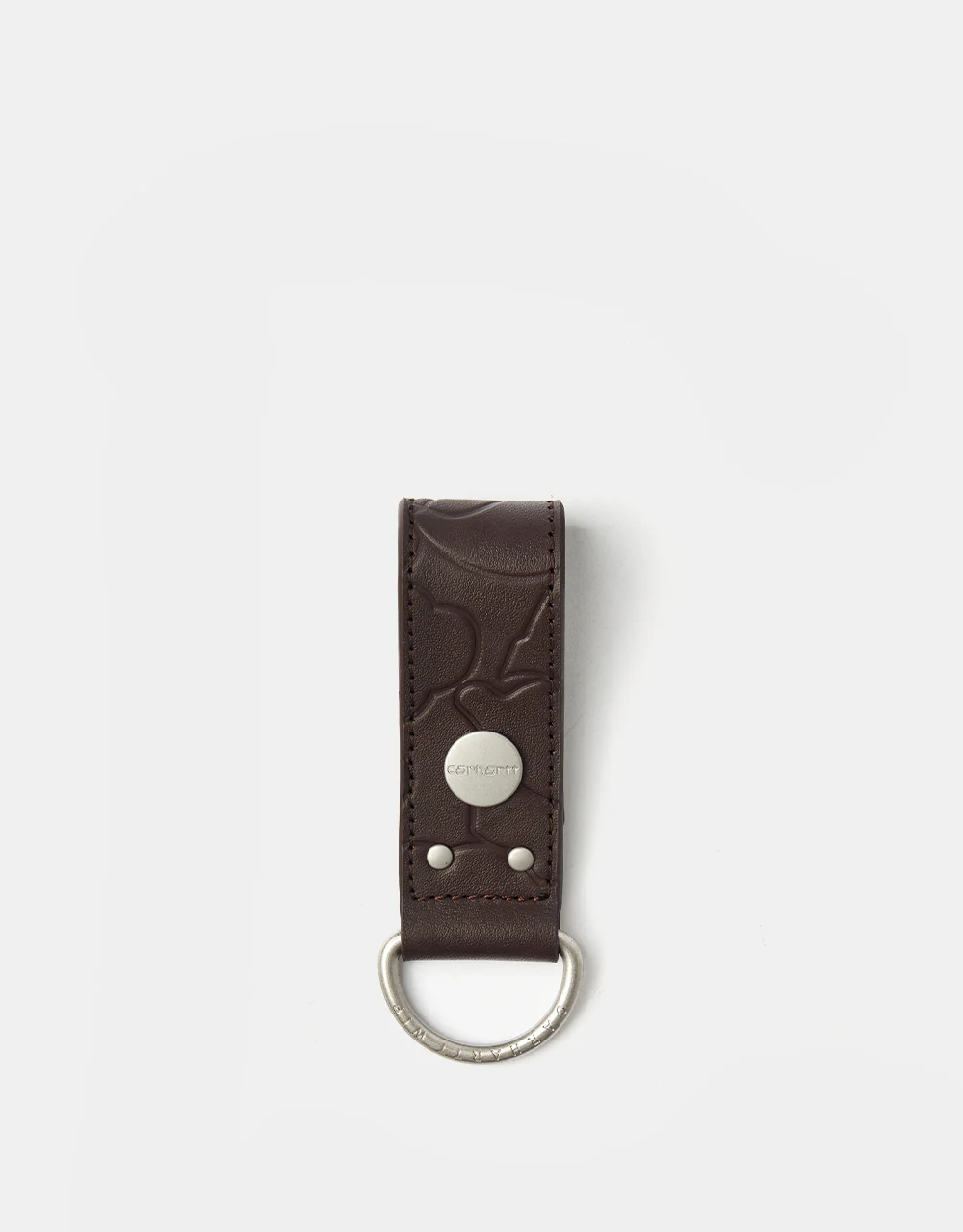Carhartt WIP Camo Duck Keyholder - Palisander/Silver - Image 4