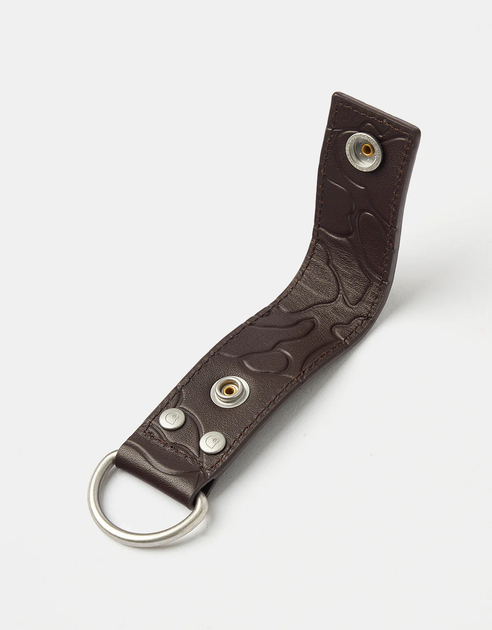 Carhartt WIP Camo Duck Keyholder - Palisander/Silver - Image 5