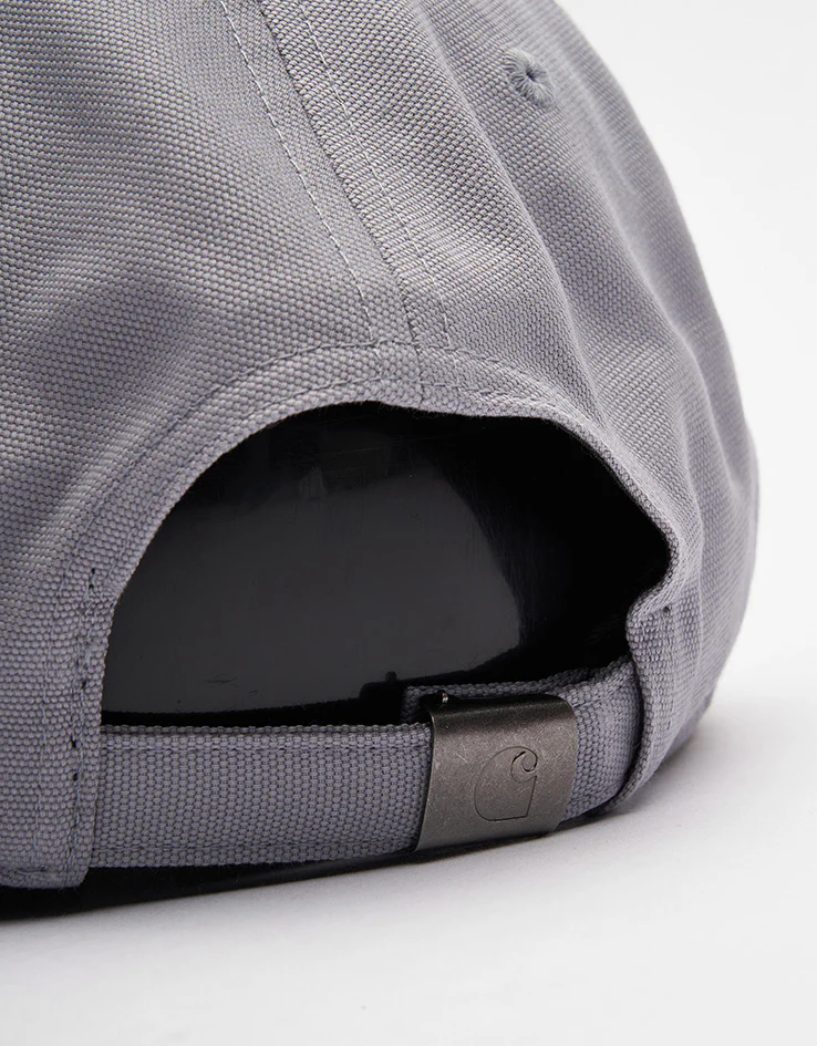 Carhartt WIP Canvas Script Cap - Mirror/Wax - Image 3