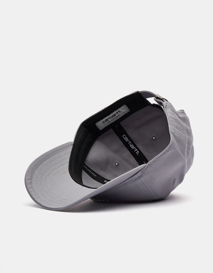 Carhartt WIP Canvas Script Cap - Mirror/Wax - Image 4