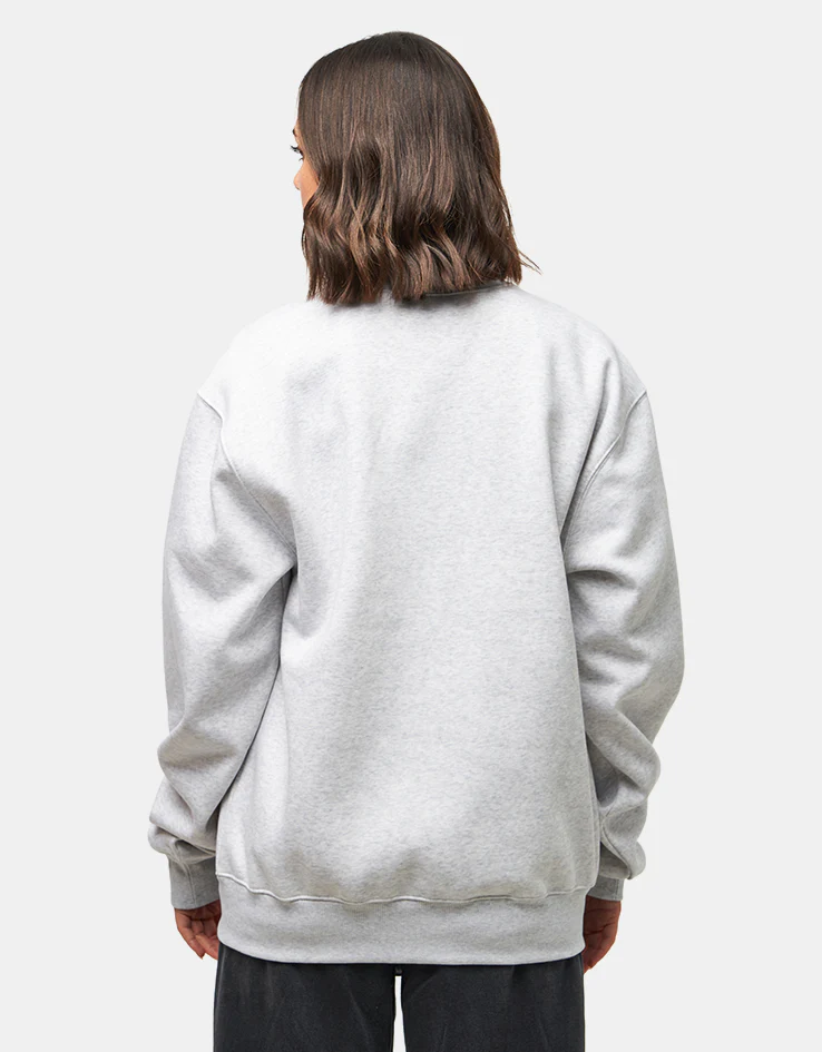Carhartt WIP Carhartt Sweatshirt - Ash Heather/Rondo - Image 6