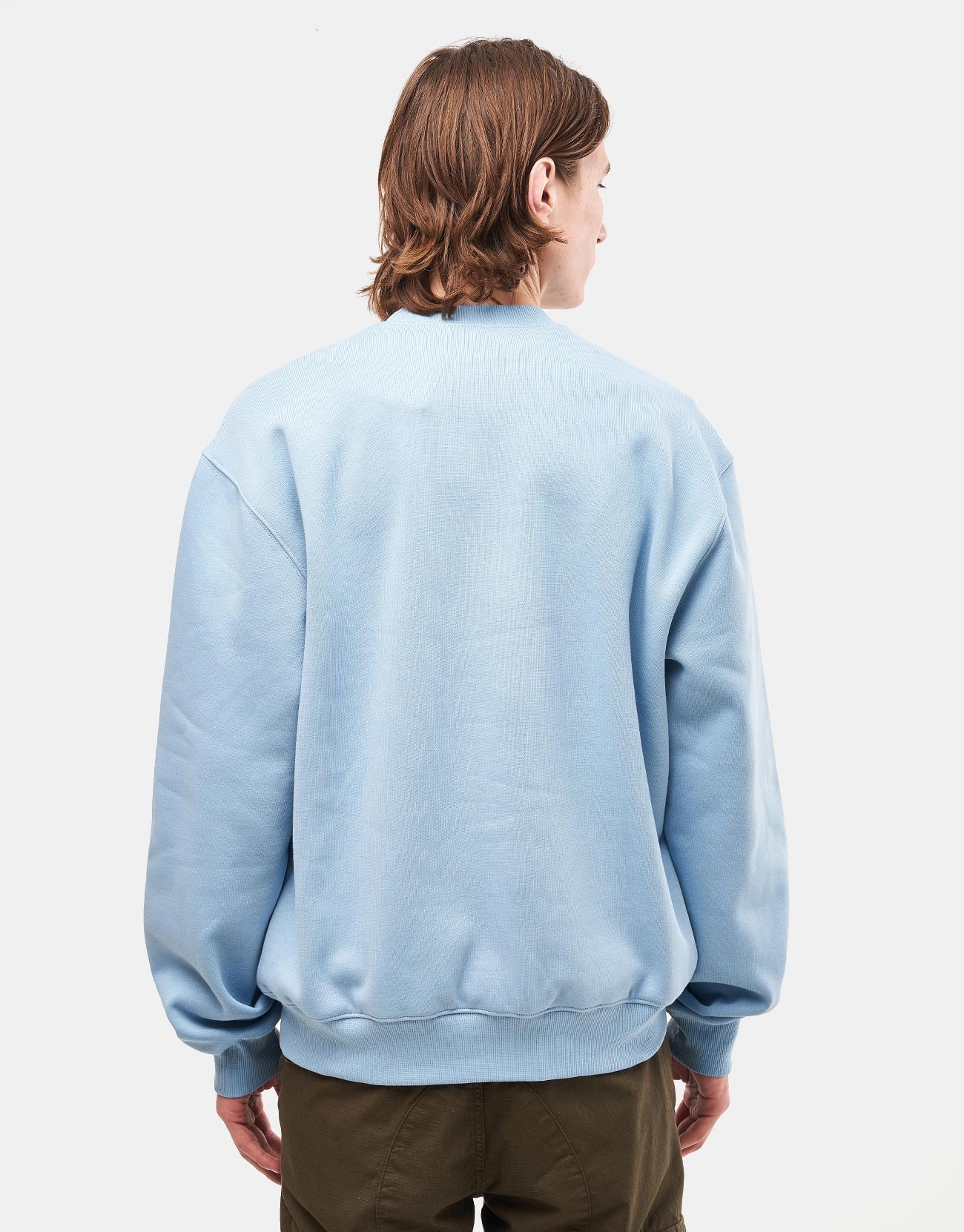 Carhartt WIP Carhartt Sweatshirt - Bluebird/Fleur De Sel - Image 2