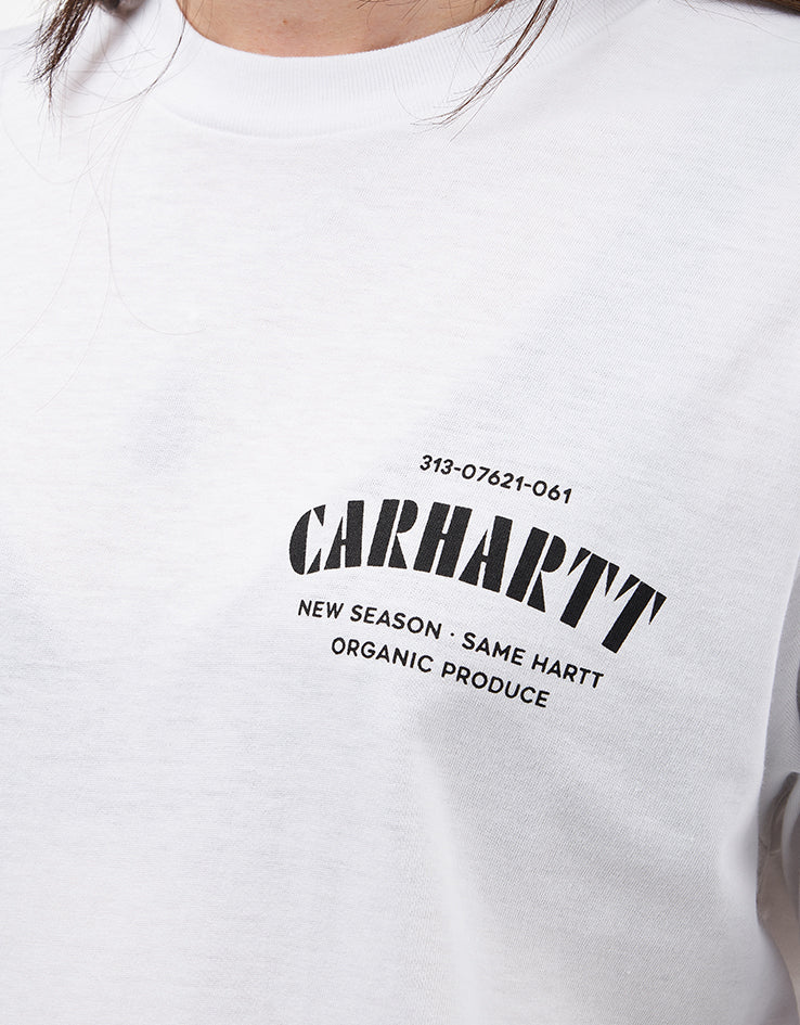 Carhartt WIP Catalogue C Logo T-Shirt - White - Image 8