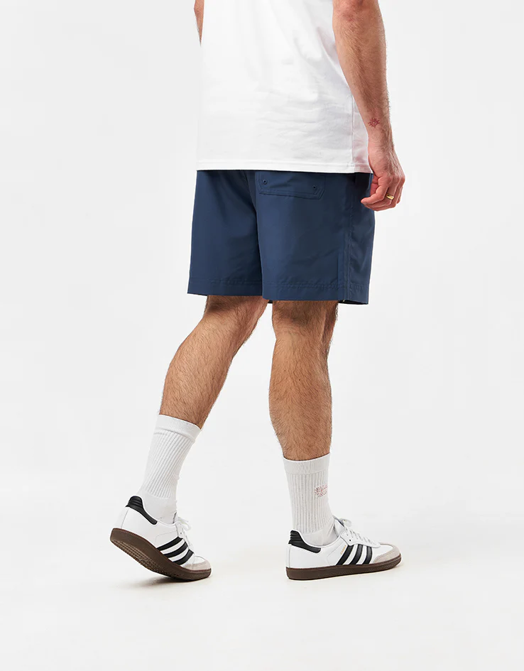 Carhartt WIP Chase Swim Trunks - Dusky Blue/Gold - Image 3