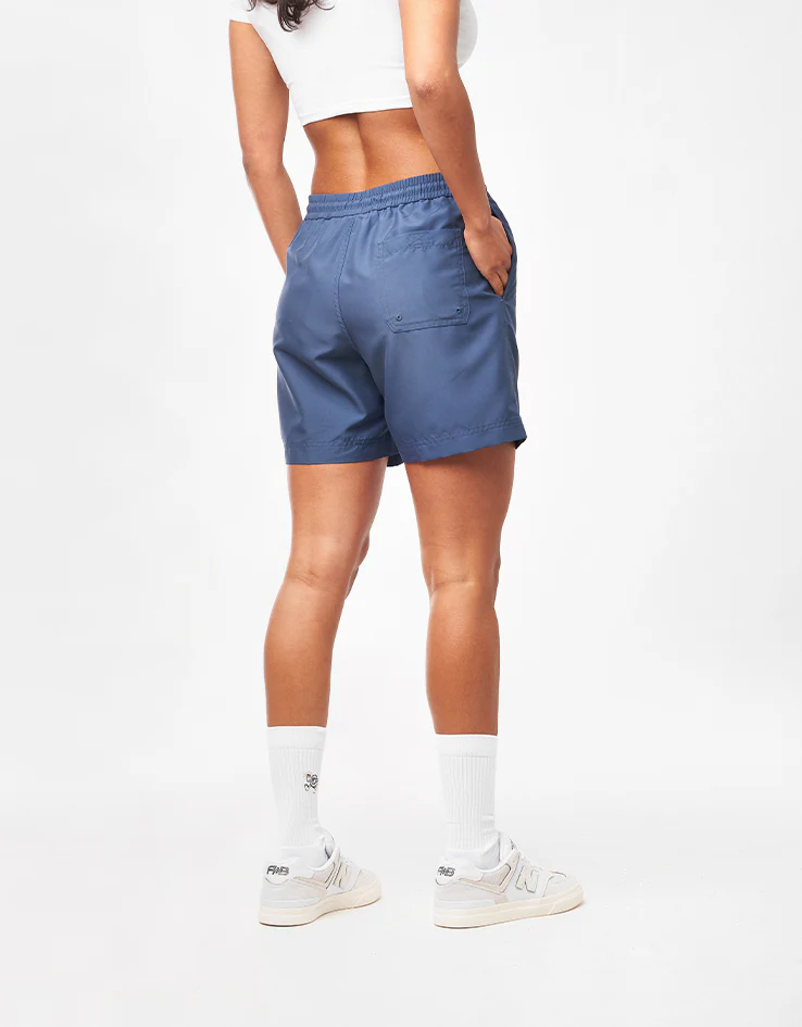 Carhartt WIP Chase Swim Trunks - Dusky Blue/Gold - Image 8