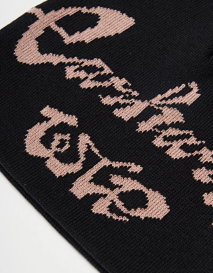 Carhartt WIP Chedda WIP Beanie - Black - Image 2