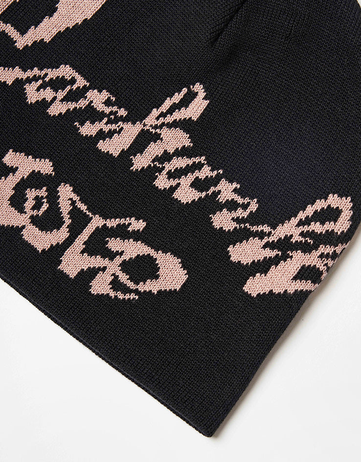 Carhartt WIP Chedda WIP Beanie - Black - Image 3