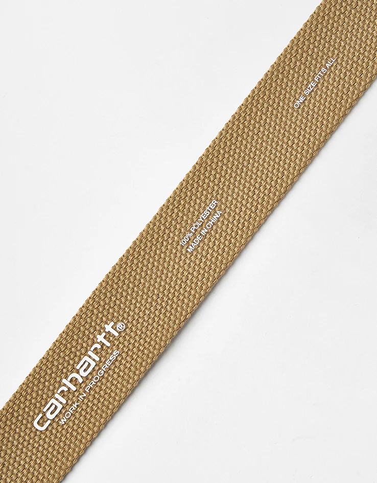 Carhartt WIP Chrome Clip Web Belt - Leather - Image 4