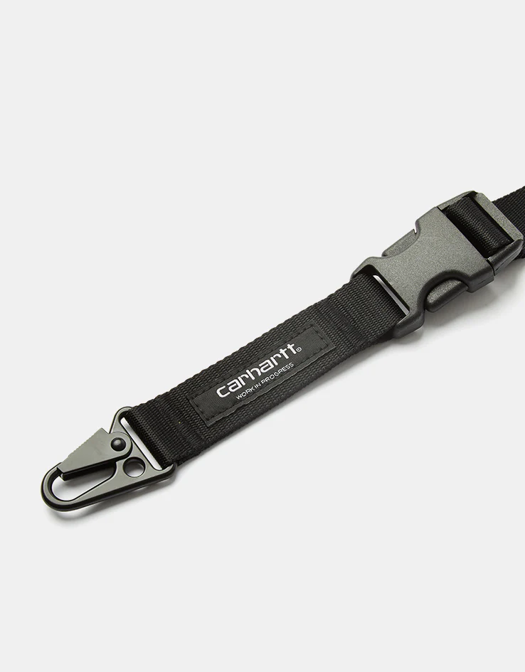 Carhartt WIP Click Keychain - Black - Image 2
