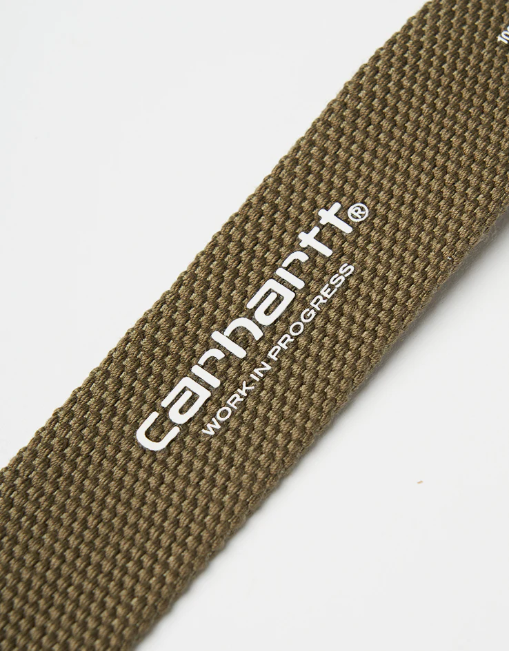 Carhartt WIP Clip Belt Chrome - Brass - Image 5