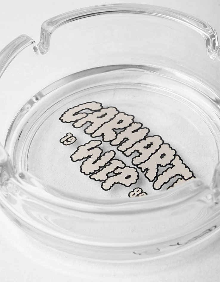 Carhartt WIP Cloud Script Ashtray - Clear - Image 3