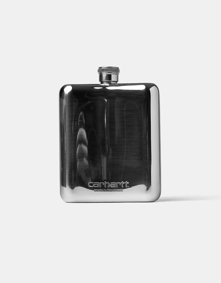 Carhartt WIP Clover Flask - Silver - Image 3
