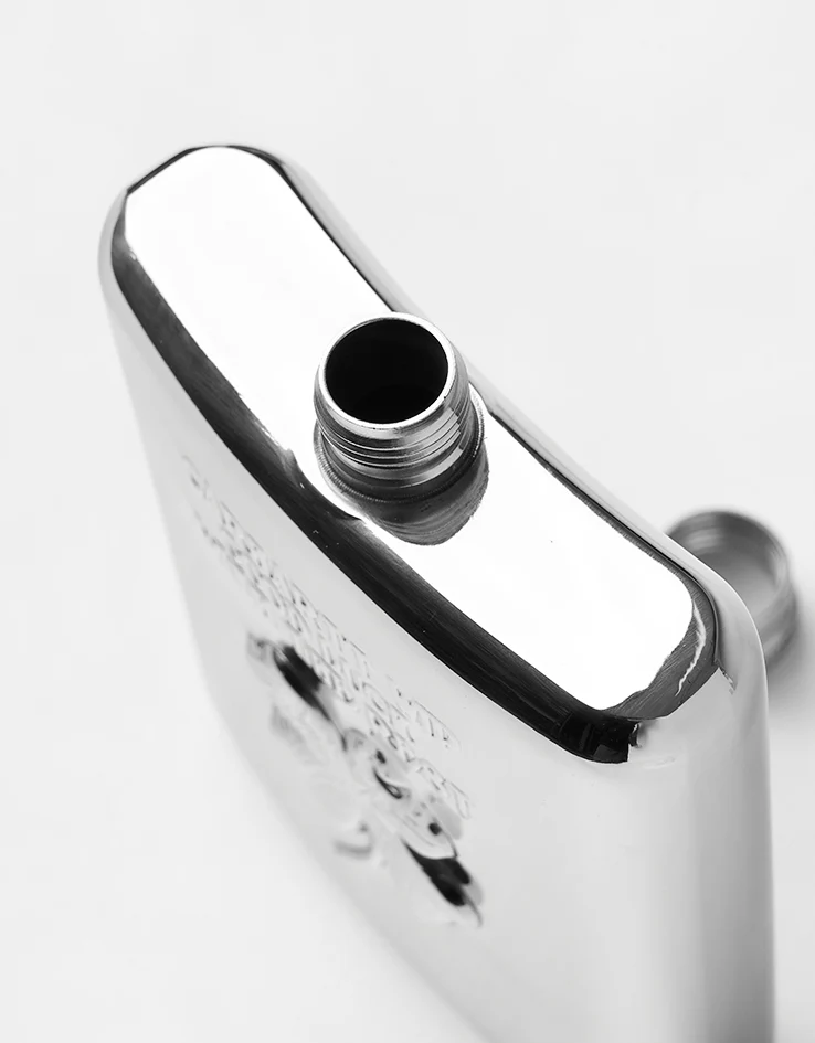 Carhartt WIP Clover Flask - Silver - Image 6