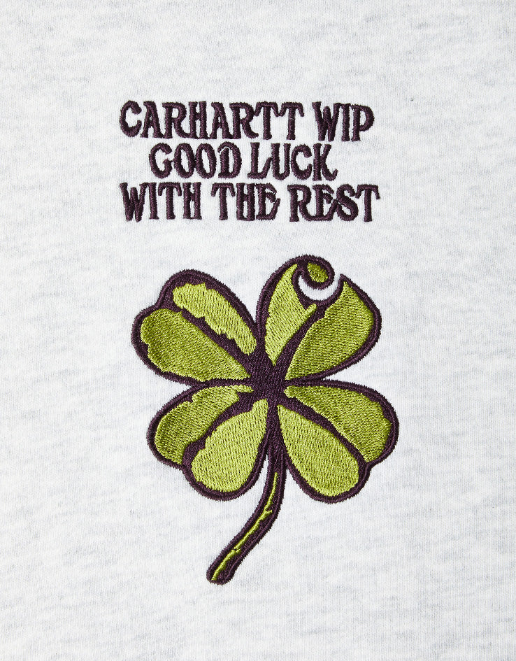 Carhartt WIP Clover Sweat - Ash Heather - Image 3