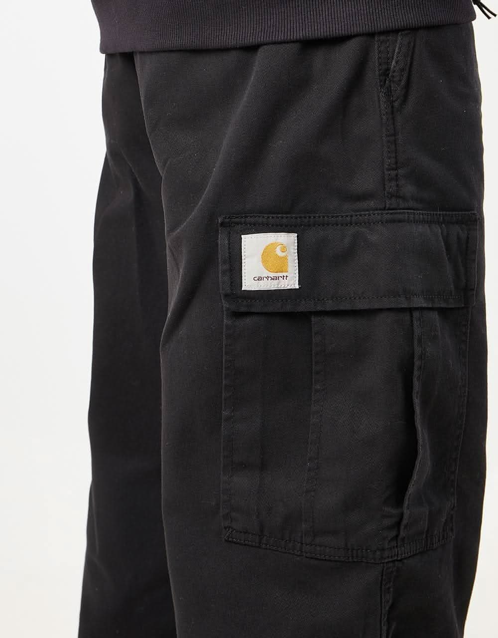 Carhartt WIP Cole Cargo Pant - Black (Garment Dyed) - Image 5
