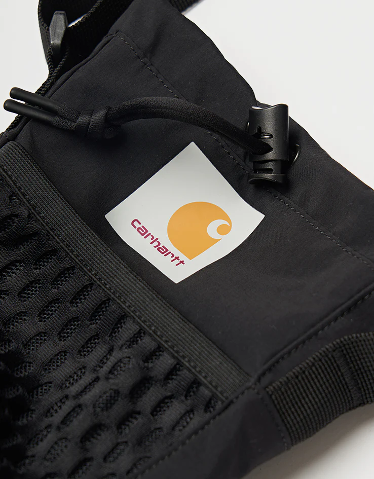 Carhartt WIP Egerton Shoulder Bag - Black/Black - Image 2