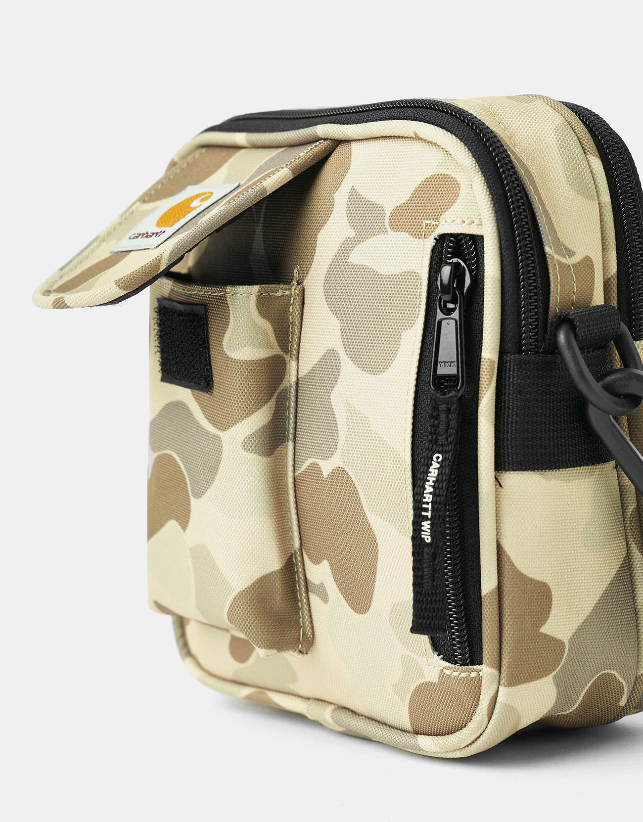 Carhartt WIP Essentials Cross Body Bag - Camo Duck-Desert - Image 2