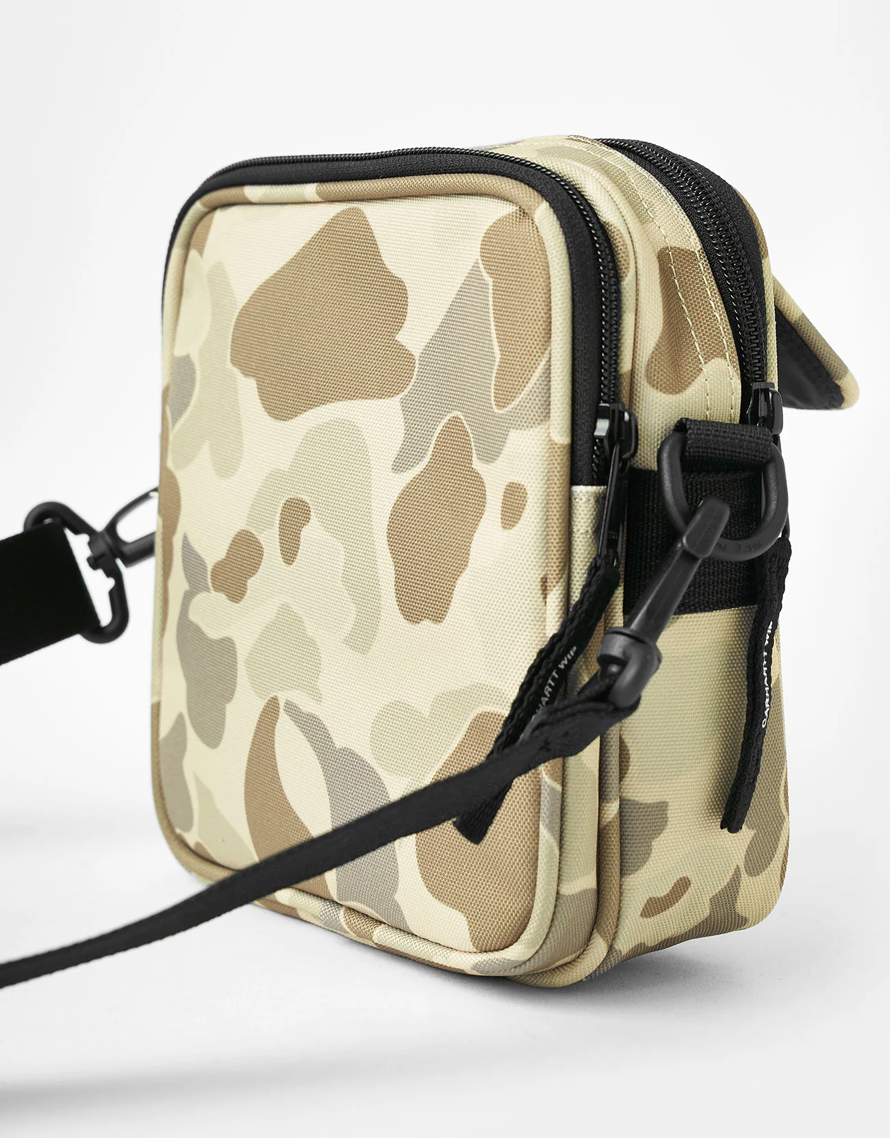 Carhartt WIP Essentials Cross Body Bag - Camo Duck-Desert - Image 4