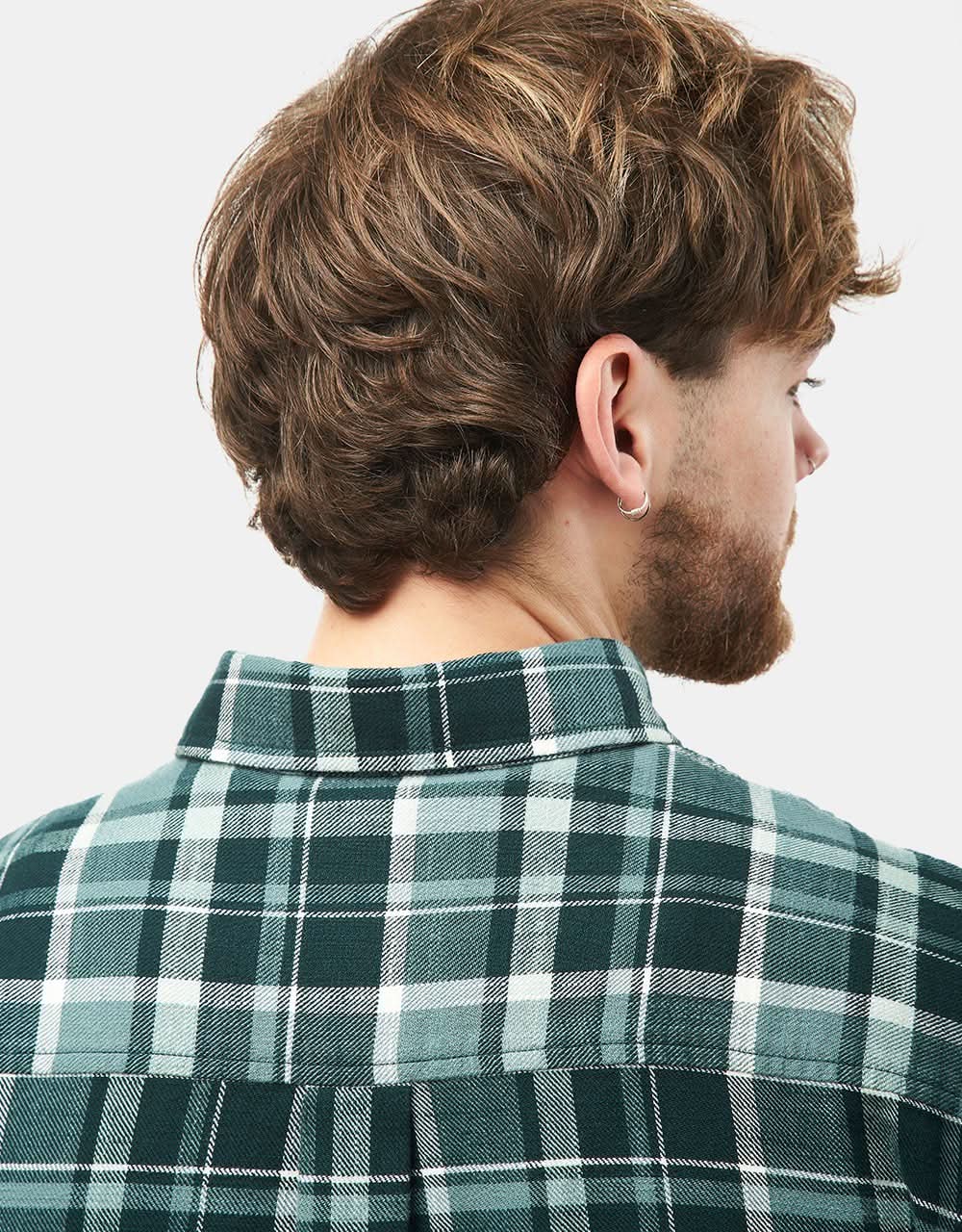 Carhartt WIP Fendrick L/S Shirt - Fendrick Check/Deep Lagoon - Image 6