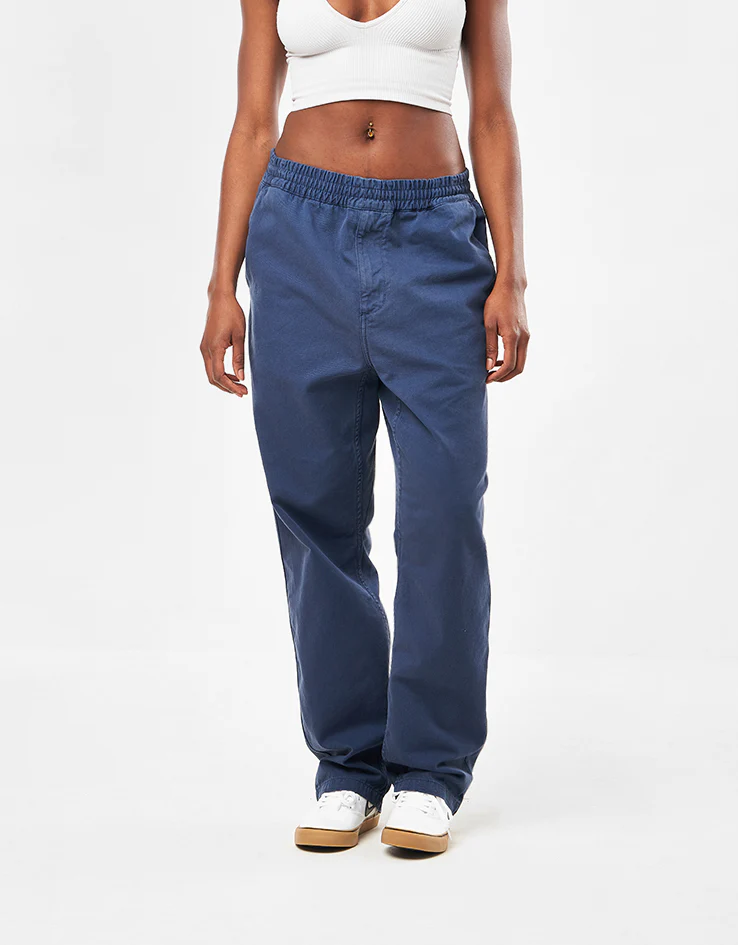 Carhartt WIP Flint Pant - Dusky Blue (Garment Dyed) - Image 7