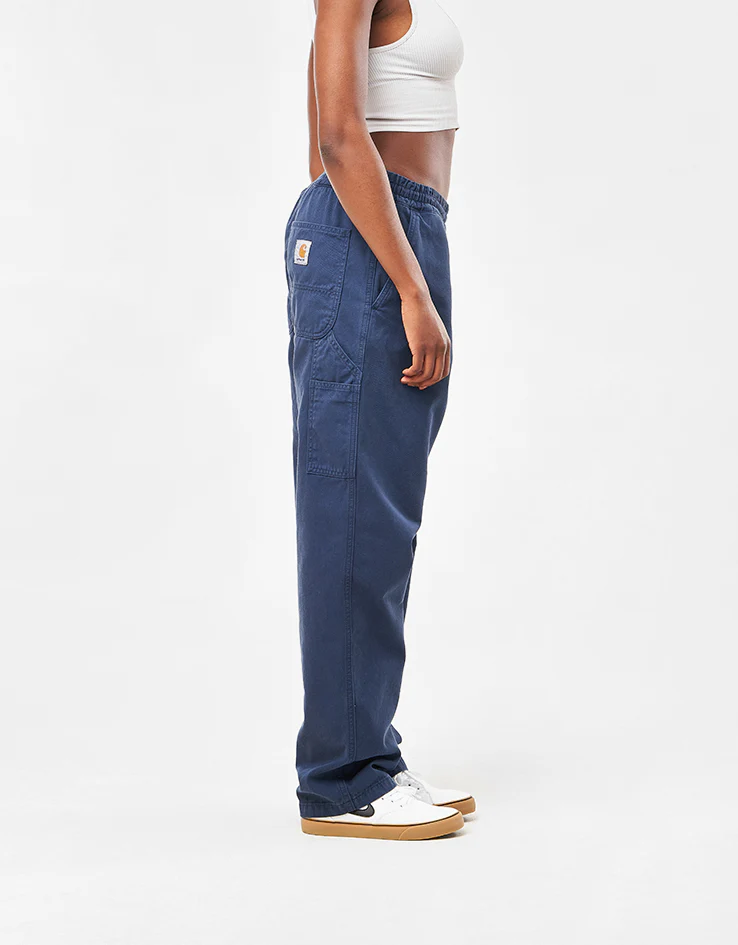 Carhartt WIP Flint Pant - Dusky Blue (Garment Dyed) - Image 9
