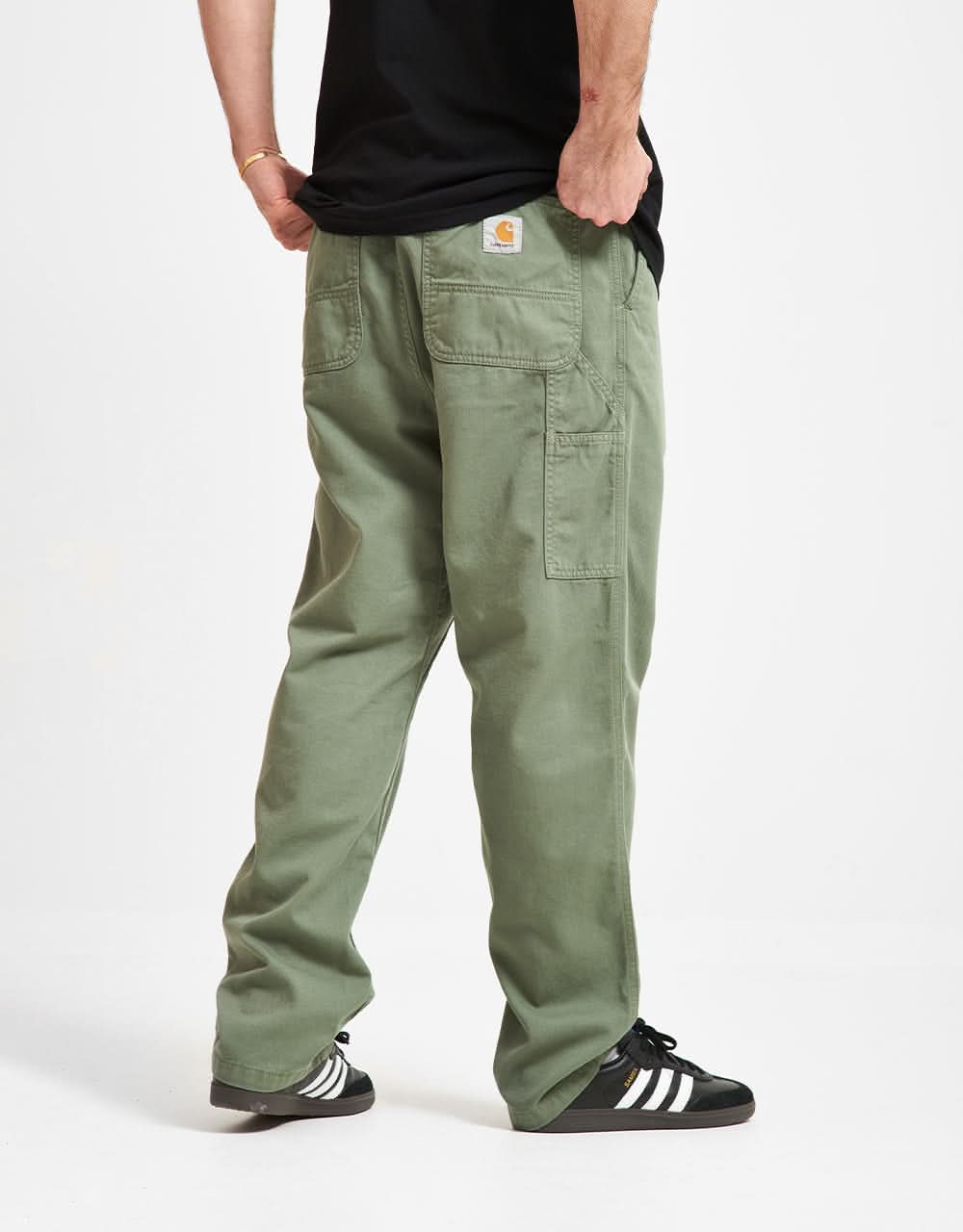Carhartt WIP Flint Pant - Park (Garment Dyed) - Image 3