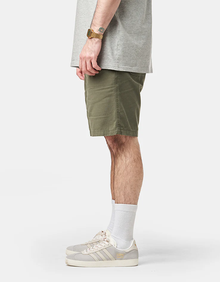 Carhartt WIP Flint Short - Leaf (Garment Dyed) - Image 2