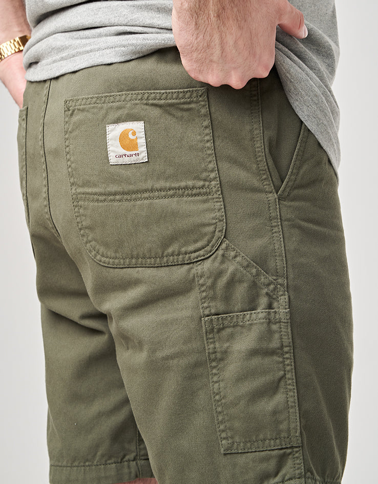 Carhartt WIP Flint Short - Leaf (Garment Dyed) - Image 4