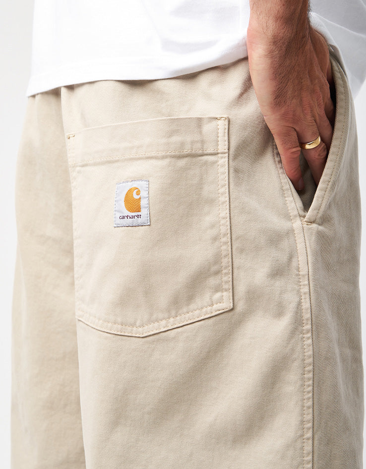Carhartt WIP Floyde Stretch Twill Shorts - Wall (Garment Dyed) - Image 4
