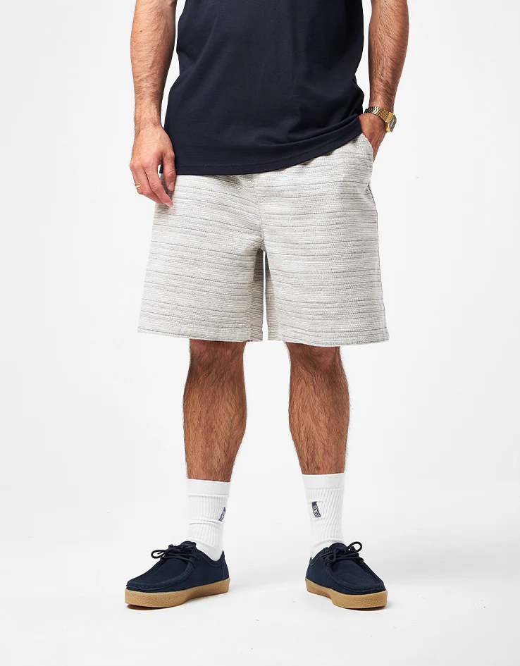 Carhartt WIP Gellar Jacquard Shorts - Gellar Stripe/Wax (Rinsed)
